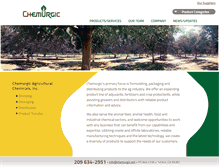Tablet Screenshot of chemurgic.net